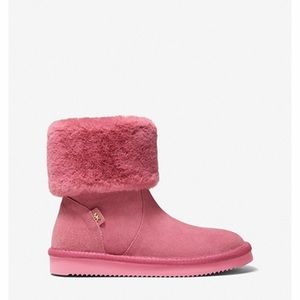 🆕Michael Kors Fur Trimmed Suede boots